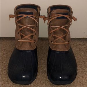 Sperrys “duck” boots